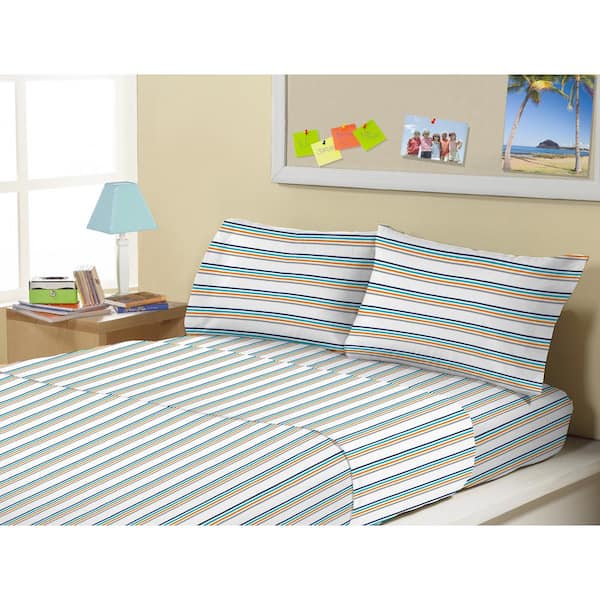 Unbranded Electric bands Microfiber Twin 3-Piece Sheet Set
