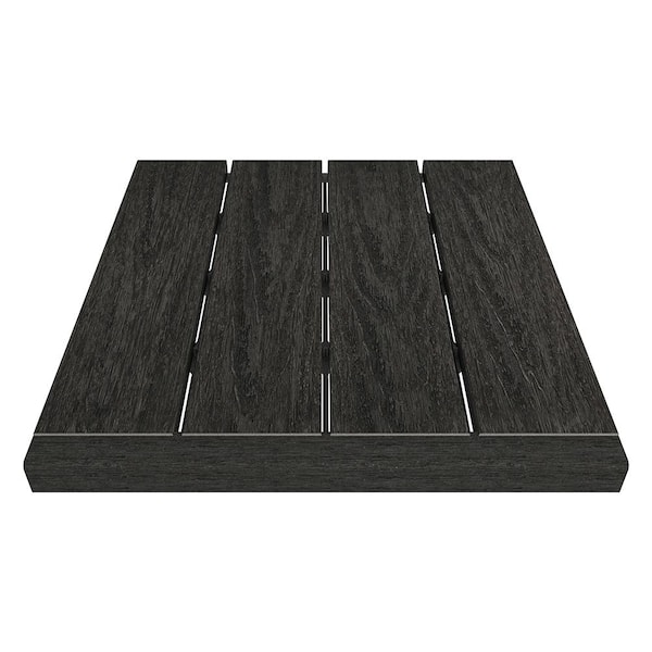 y*iFTWO（FNTC ）BLACK DECK 157 W Reviews for NewTechWood 1/12 ft. X 1 ft. Quick Deck Composite Deck