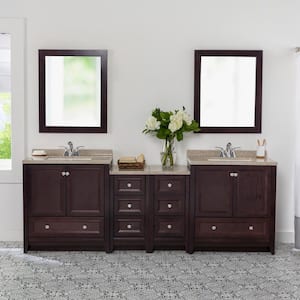 36 in. Wood Bathroom Vanity Top Sample Organizer with Sink, Combo Cabinet  Set, Bathroom Storage Cabinet C-SV000004AAE - The Home Depot