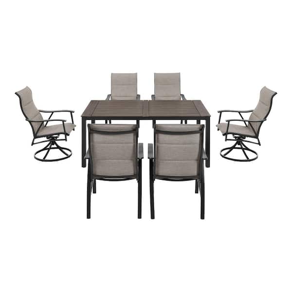 Felton Falls 7-Piece Padded Sling Outdoor Dining Set