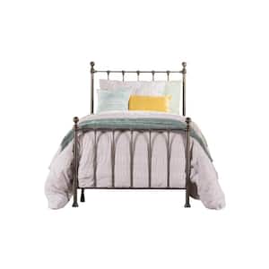 Hillsdale Furniture Chelsea Classic Brass Gold Twin Headboard 1035 - The  Home Depot
