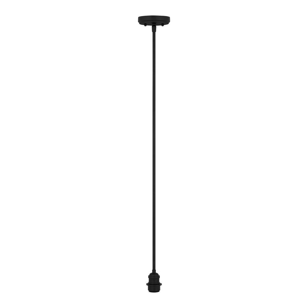 have-a-question-about-matte-black-diamond-knurled-pendant-light-kit