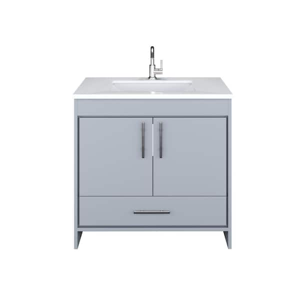 Volpa Usa American Crafted Vanities Capri In W X In D Bathroom