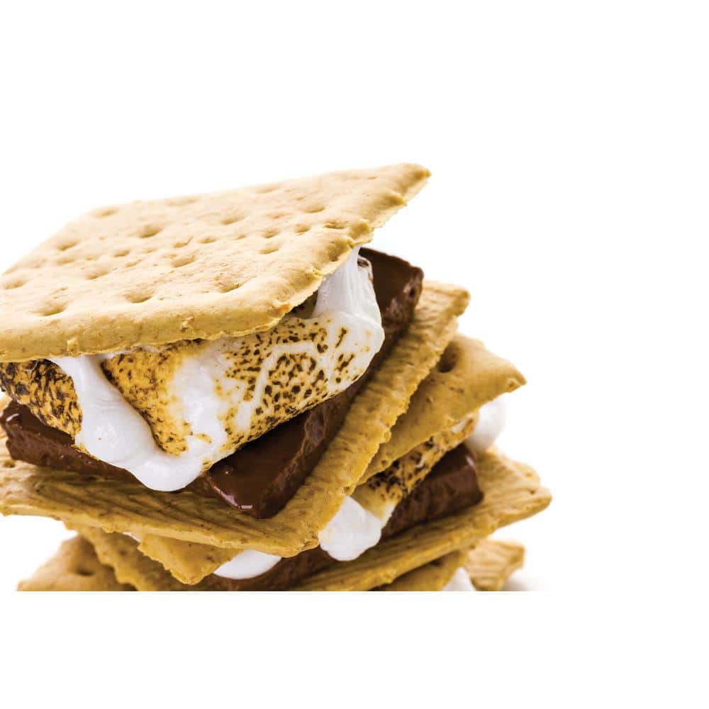 Brown Stainless Steel Indoor Electric S'mores Maker with Trays