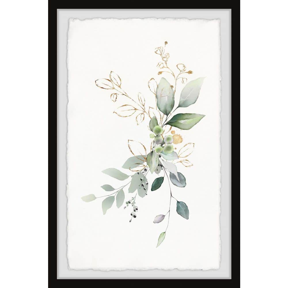 Bloom With Grace by Marmont Hill Framed Nature Art Print 18 in. x 12 in.
