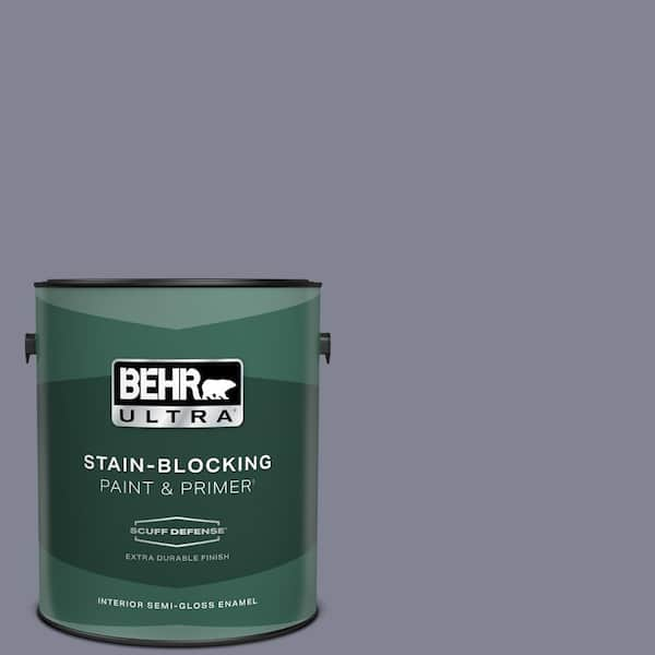 BEHR ULTRA 1 gal. #PPU16-16 Metro Extra Durable Semi-Gloss Enamel Interior Paint & Primer