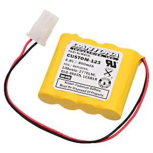 Dantona 4.8-Volt 800 mAh Ni-Cd battery for Lithonia - 277ELNF Emergency Lighting