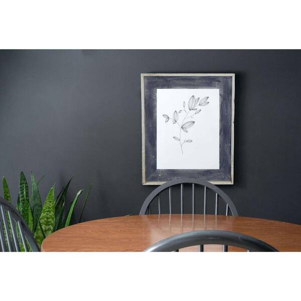 10X10 Rustic Smoky Black Picture Frame 10X10 Rustic Smoky Black Picture Frame