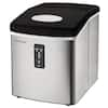 Frigidaire 26 lb. Freestanding Ice Maker in Stainless Steel EFIC103 ...