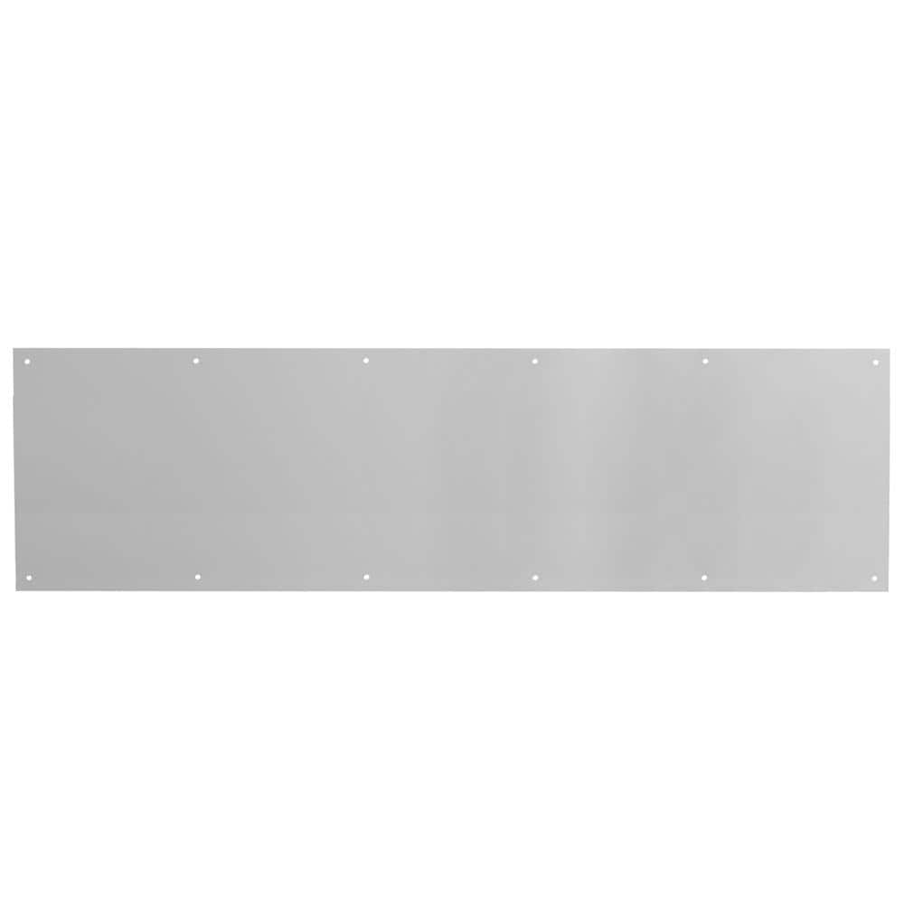 10 in. x 34 in.  Aluminum  Door Kick  Satin