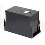 Legrand Wiremold 2-Gang Black Outdoor Weatherproof Ground Box XB814 ...