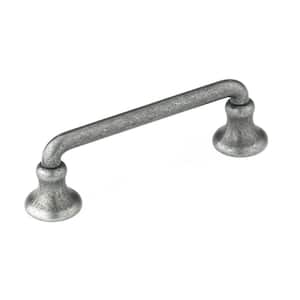 Toulon Collection 3 in. (76 mm) Center-to-Center Pewter Traditional Drawer Pull