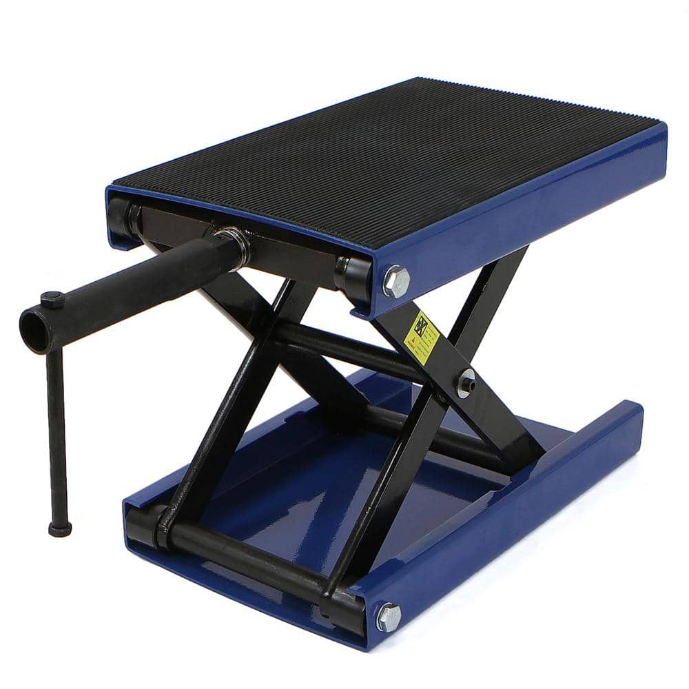 STARK USA 1100 lbs. W Deck Scissor Lift Jack Motorcycle Center