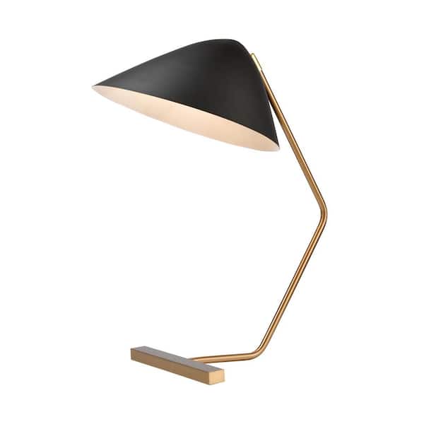 Titan Lighting Vass 21.5 in. Black Table Lamp