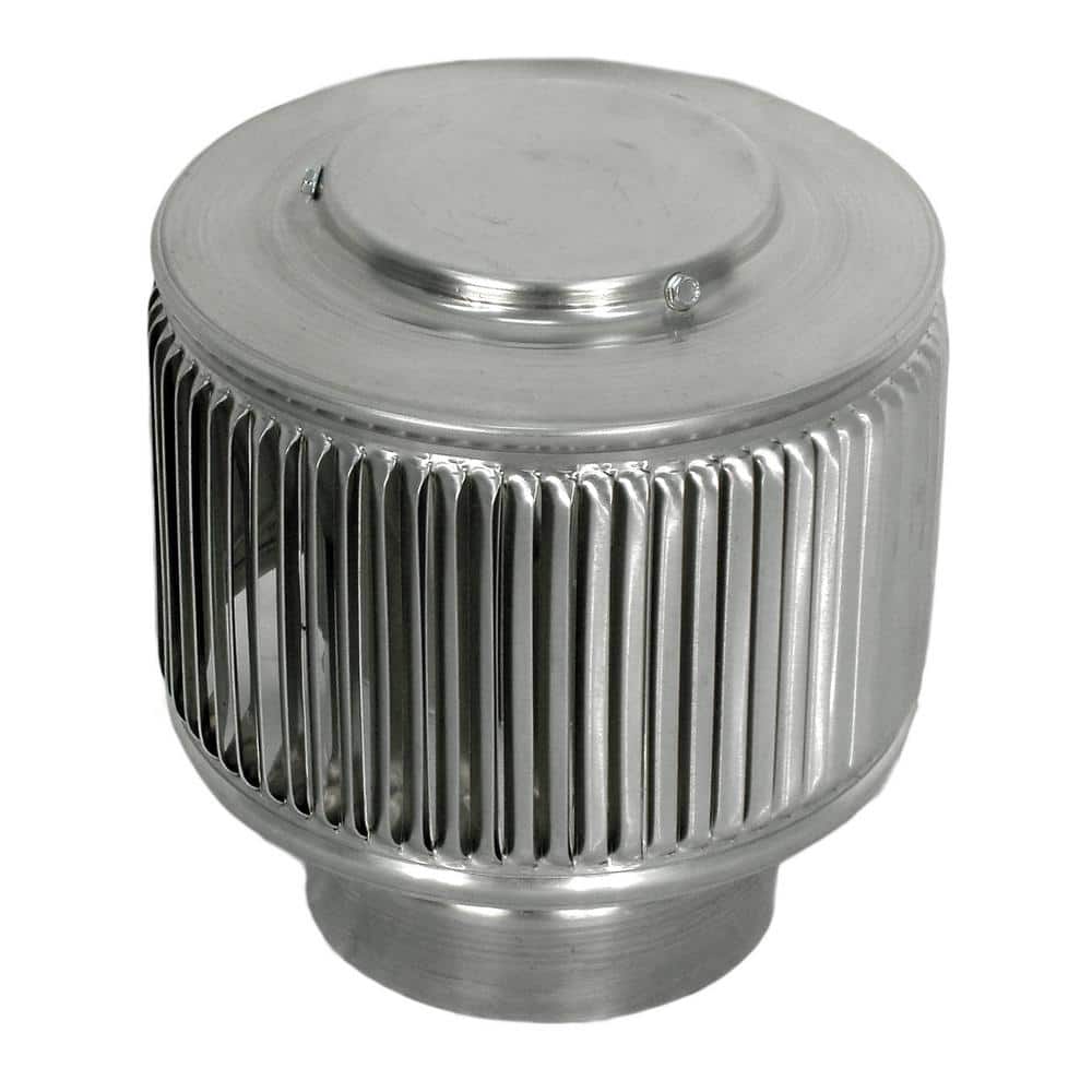 Buy 4 in. Dia Aura PVC Vent Cap Exhaust with Adapter for Schedule 40 or