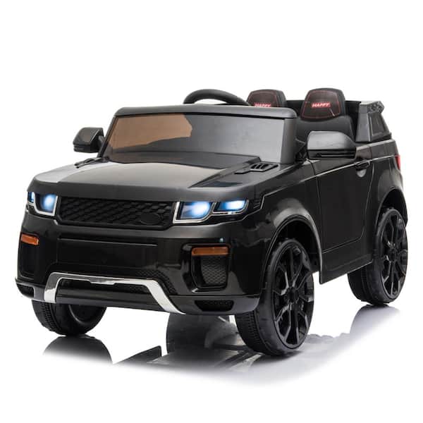 Winado 12-Volt Kids Ride On Car with Remote Control LED Lights MP3 Black