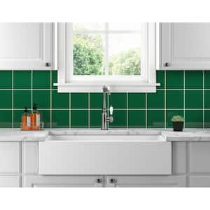Restore Green 6 in. x 6 in. Glazed Ceramic Sample Tile