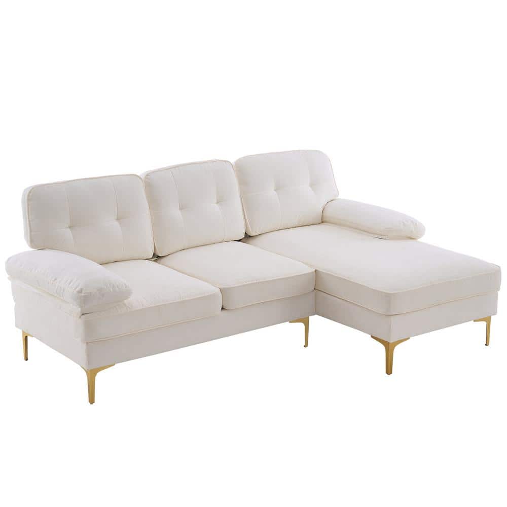 Outo 83 In Square Arm 3 Seater Sofa