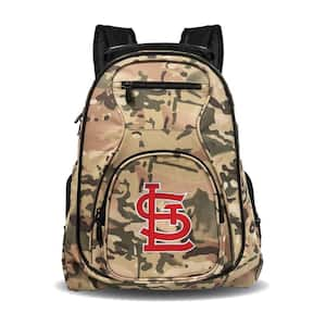 St Louis Cardinals 19 in. Premium Laptop Backpack-CAMO