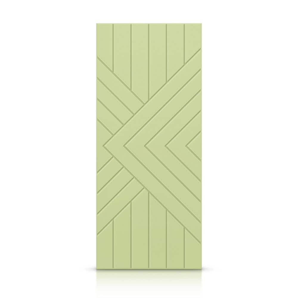 24 in. x 80 in. Hollow Core Sage Green Painted Composite MDF Interior Door Slab price history on PriceWatchPro
