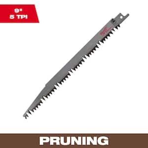 9 in. 5 TPI Pruning SAWZALL Reciprocating Saw Blade (1-Pack)