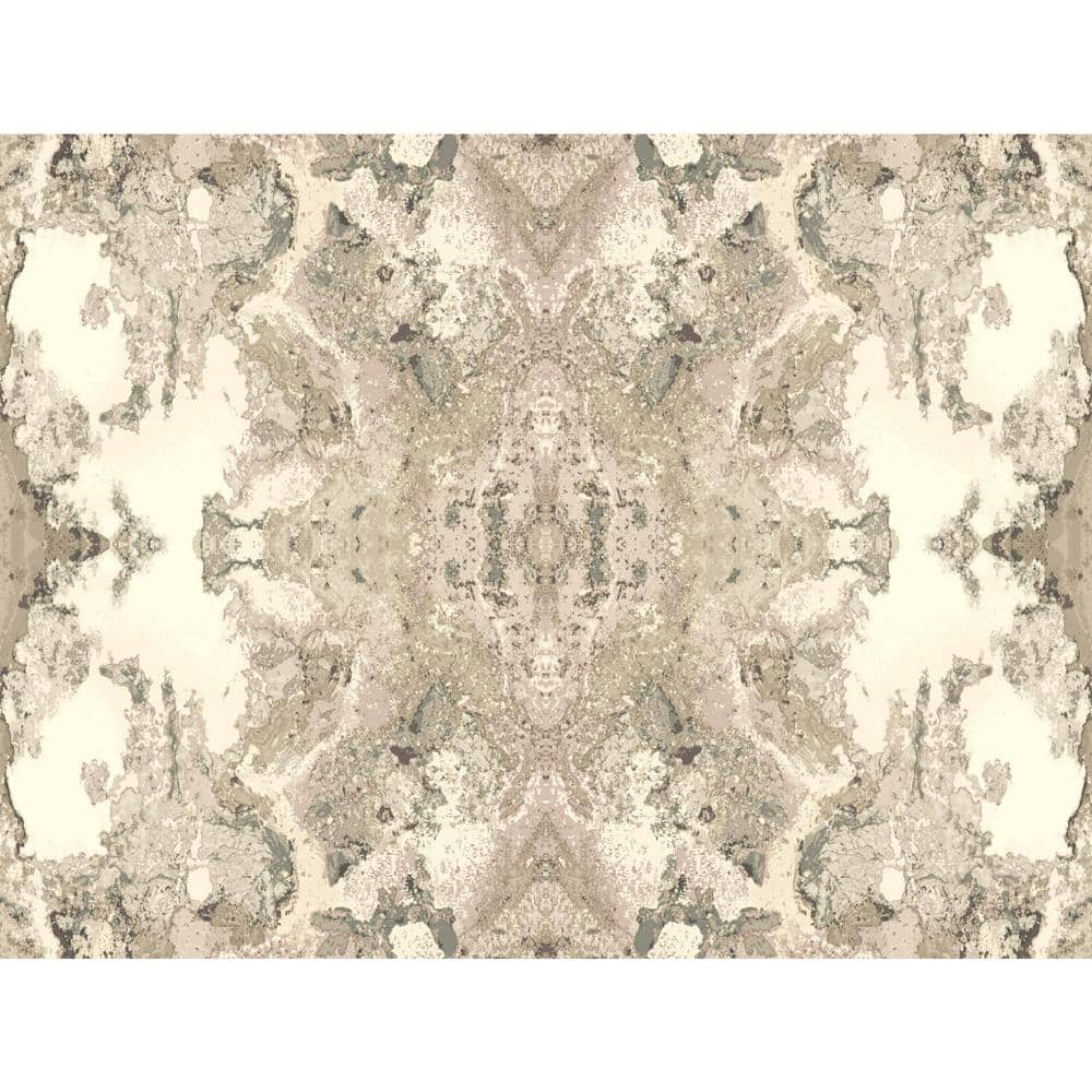 York Wallcoverings Purple Inner Beauty Unpasted Paper Matte Wallpaper