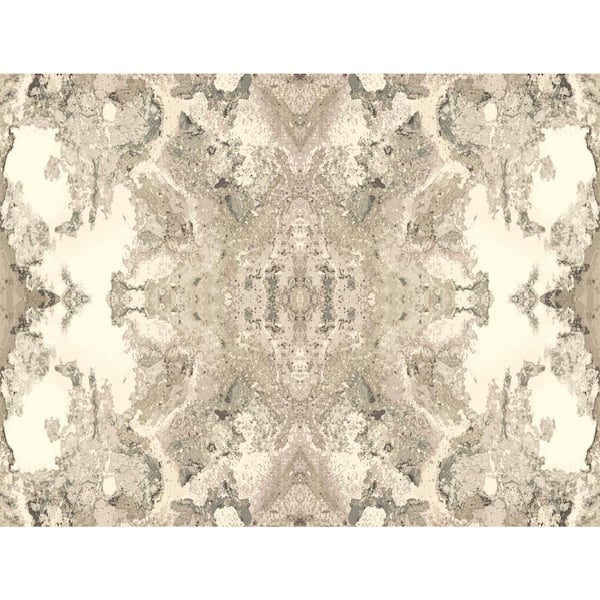 Purple Inner Beauty Unpasted Paper Matte Wallpaper, 27 in. by 27 ft.