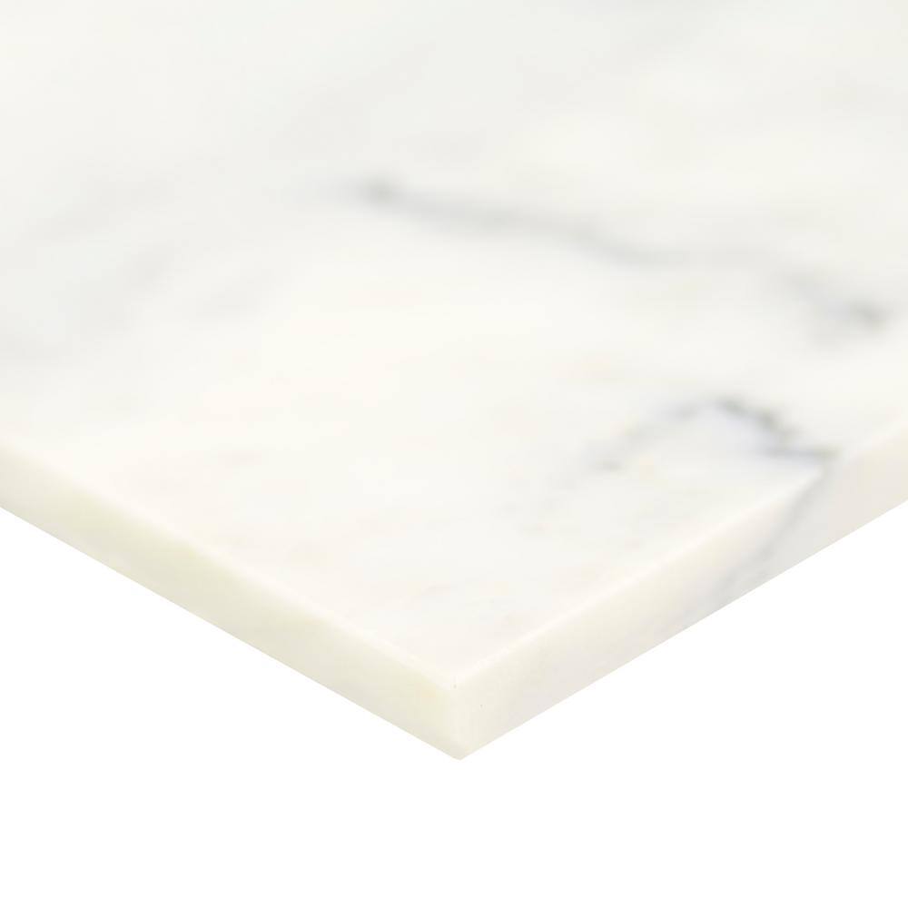 Greecian White 12 in. x 12 in. Honed Marble Floor Ubuy Nepal