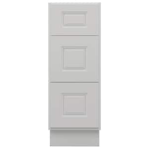 Rockport 12 in. W x 21 in. D x 34.5 in. H Ready to Assemble Bath Vanity Cabinet without Top in Raised Panel Dove