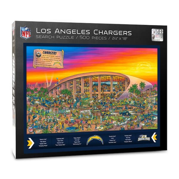 NFL Los Angeles Chargers Joe Journeyman Puzzle