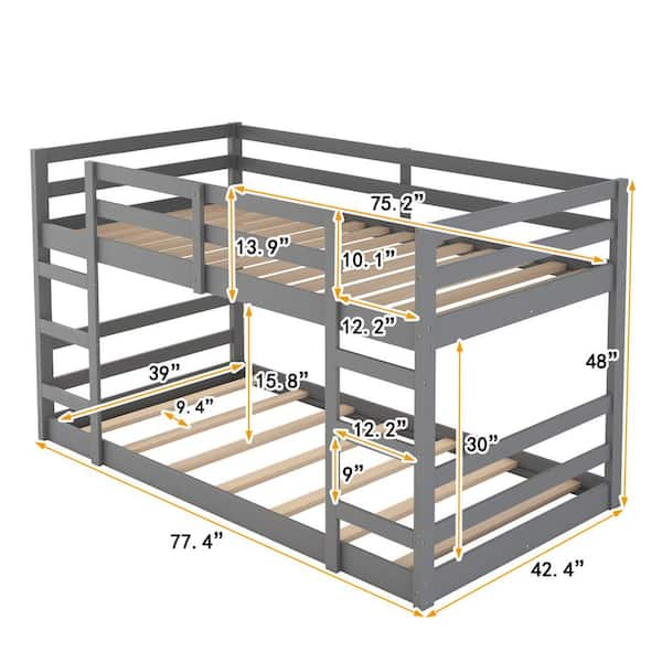 Two floor clearance bed