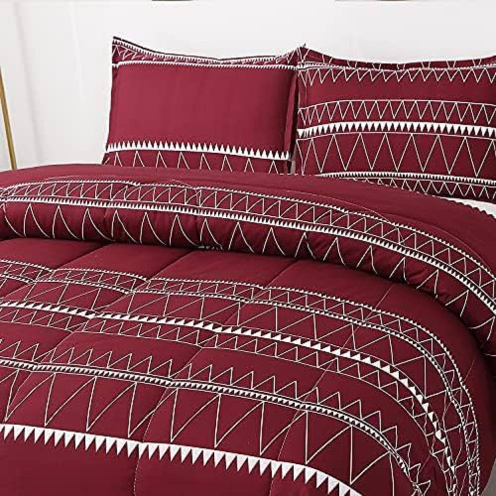 Shatex 2Piece All Season Bedding Polyester Twin Size Comforter Set