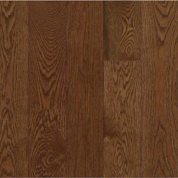 Bruce Take Home Sample - American Originals Deep Russet Oak 3/4 in. T x 2-1/4 in. W Smooth Solid Hardwood Flooring