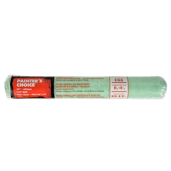 Wooster Painters Choice 18 in. x 1/2 in. Medium-Density Roller Cover