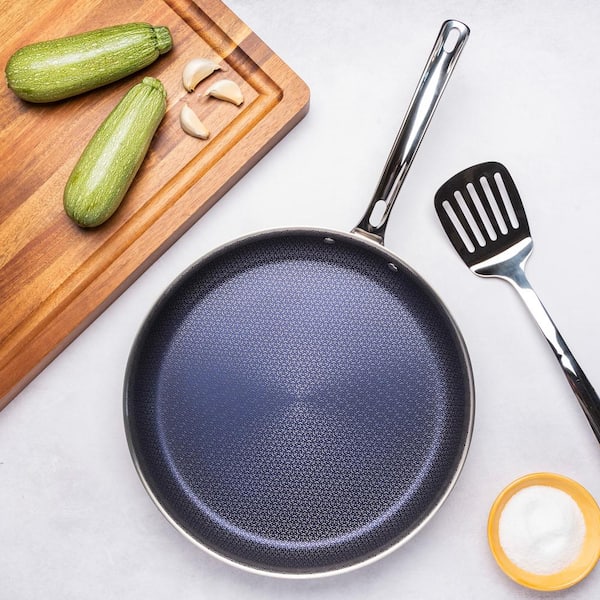 Viking Hybrid Plus 3-Ply Stainless Steel 12 in. Nonstick Fry Viking Hybrid Plus 3-Ply Stainless Steel 12 in. Nonstick Fry
