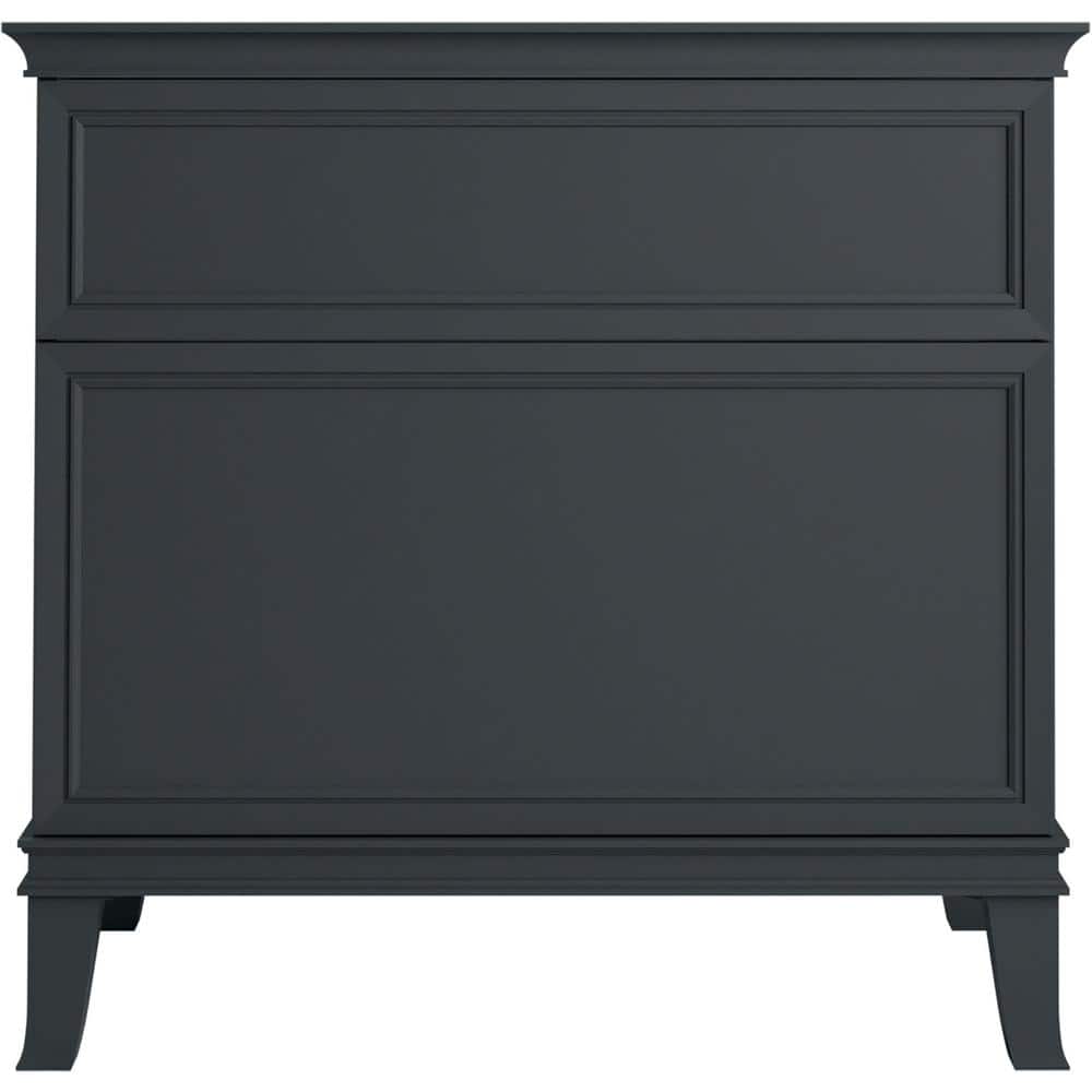 Slate Grey 36" Mid Century Modern Bathroom Vanity