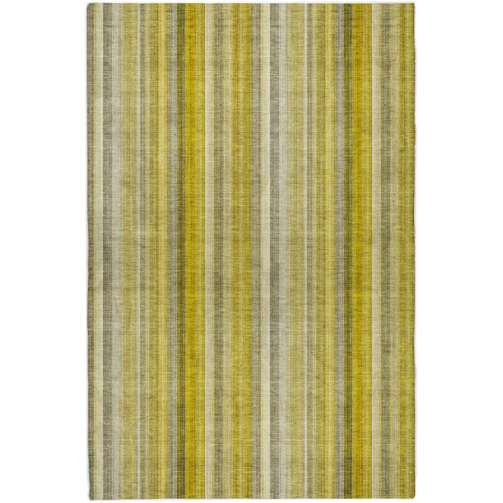 Dream Shag Premium Machine Washable Abstract ADS543 Gold 10 ft. x 14 ft. Area Rug price history on PriceWatchPro