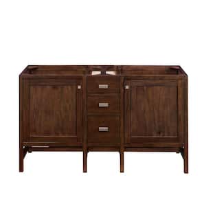 Addison 59.9 in. W x 23.4 in. D x 34.5 in. H Double Vanity without Top in Mid Century Acacia