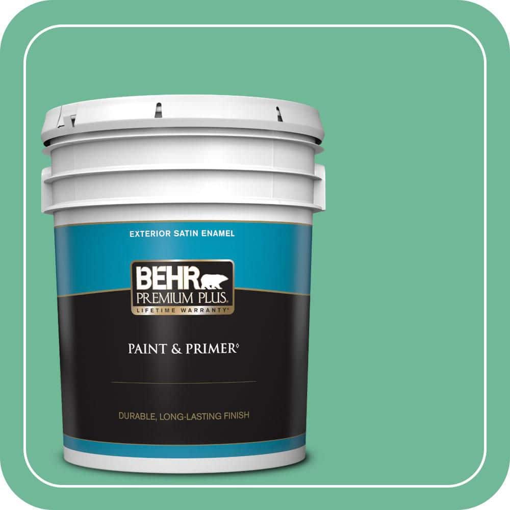 5 gal. #MQ6-41 Farmers Market Satin Enamel Exterior Paint & Primer price history on PriceWatchPro