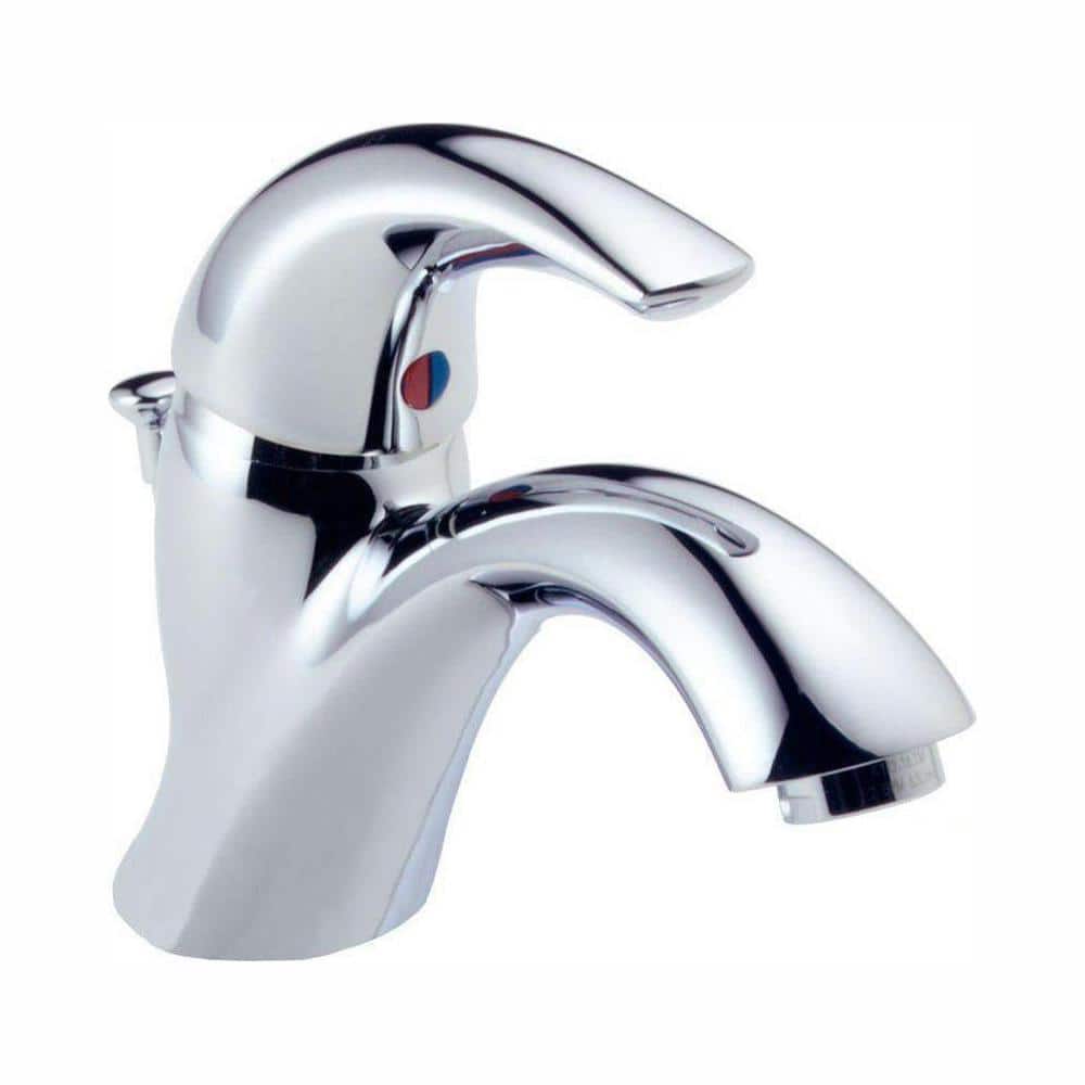 Chrome Delta Single Hole Bathroom Faucets 583lf Wf 64 1000 