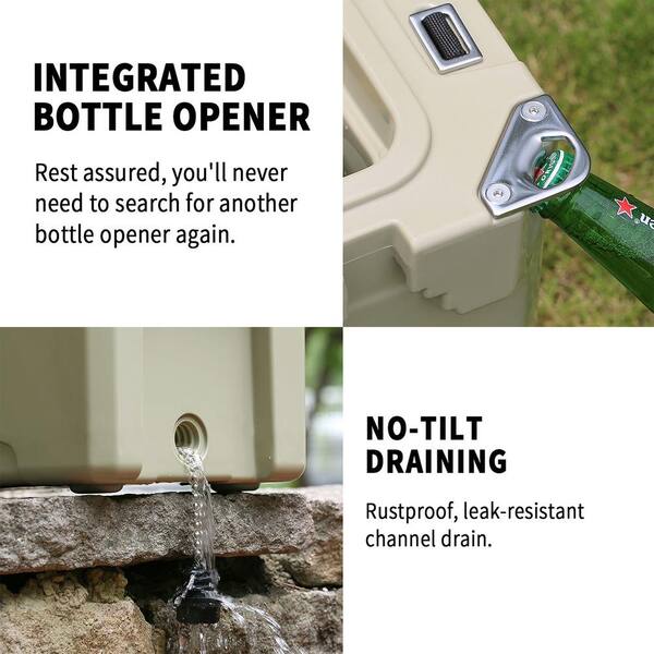 30 Rotomolded Portable Ice Chest Cooler, Insulated Box with