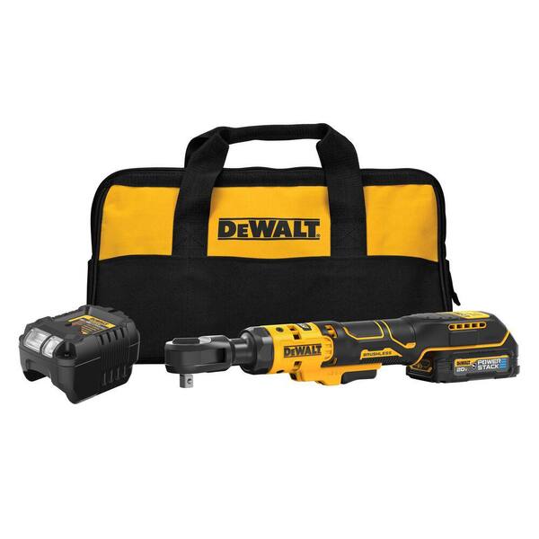 DEWALT - 20-Volt Lithium-Ion Cordless 3/8 in. Ratchet Kit