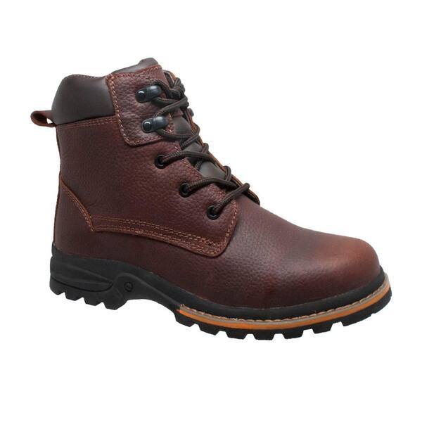 AdTec Men s 6 Work Boots Soft Toe Brown Size 11.5 W 9800