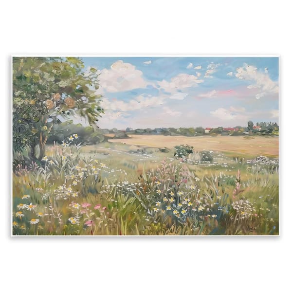 Stupell Industries Vast Wildflower Field by LSR Design Studio Unframed Nature Graphic Art Print 10 in. x 15 in.