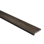 Vinyl Pro Classic Shadowed Oak 3/4 in. Thick x 1-2-1/16 in. Wide x 72-5/6 in. Length Vinyl Flush Stair Nose Molding