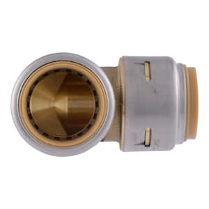 Max 3/4 in. Push-to-Connect Brass 90° Elbow Fitting (8-Pack)