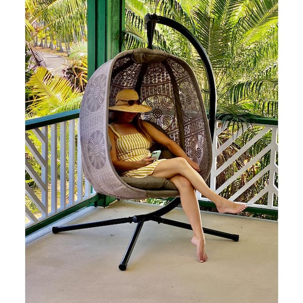 Outdoor freestanding egg online chair