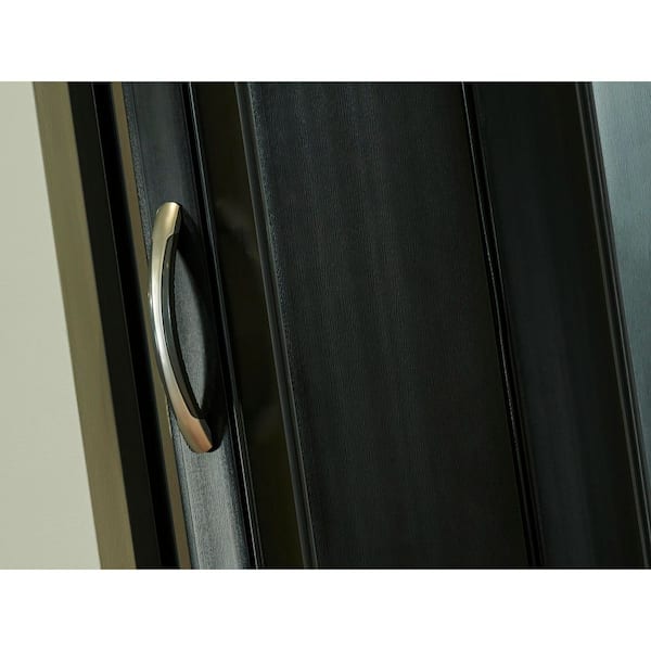 Spectrum Berkshire 36 in. x 80 in. Black Vinyl PVC Accordion Door