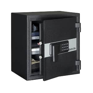 1.2 cu. ft. Personal Fire and Waterproof Safe with Electronic Lock, Black