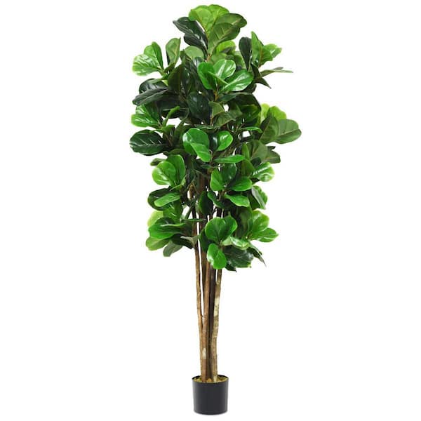 6 ft. Artificial Tree Indoor-Outdoor Home Decorative Planter